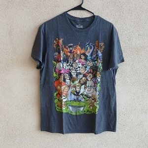 Disney Villains Dark Gray Tee